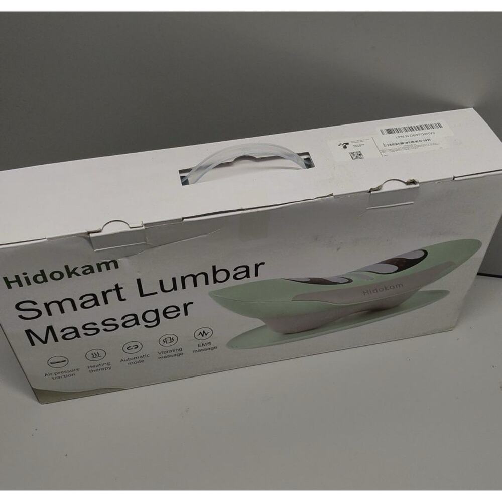 Open Box Hidokam Smart Lumbar Massager Heat EMS Back Pain Relief - Picture 3 of 8